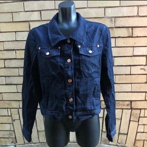 ModCloth denim jean jacket L